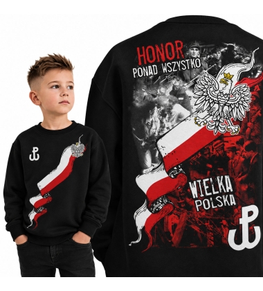 BLUZA DZIECIĘCA PATRIOTYCZNA HONOR
